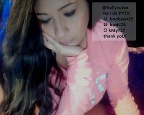 Hollycute cam recording 2014 March 02