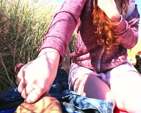 Tidecallernami Public risky beach BJ