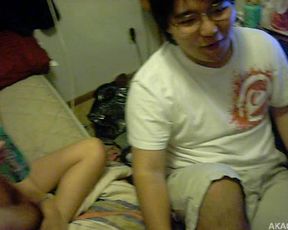 asian girl again with roommate