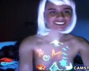 Holly neon lights