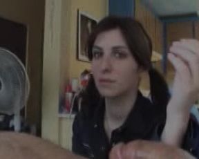 Young girl nice handjob