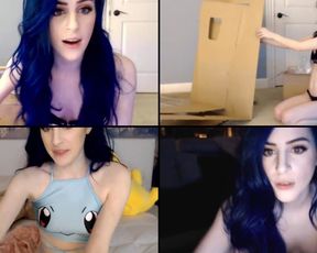 Kati3kat fucked herself till i came hard in free cam recording 2017-04-15 112330