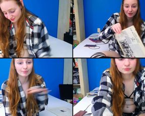 Delilahcass so wet you can hear it slip and slide in cam recording 2017-04-24 072818