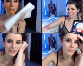 Kickaz lathering up her tits in free cam recording 2017-04-29 101206