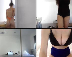 KATEELIFE put it in her pussy then sucked her cum off of it then fucked her pussy some more in free cam recording 2017-04-30 32958