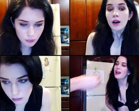 Evelynclaire playin with her pussy and ass in cam recording 2017-04-28 093418