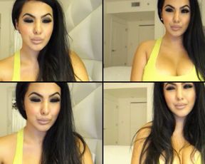 MakaylaDivine laying around looking sexy showing her ass & pretty pussy in free cam recording 2017-05-06 94527