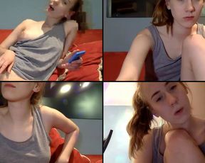 Hotschneewittchen playing with her pussy making it squirt all over in cam recording 2017-05-06 020448