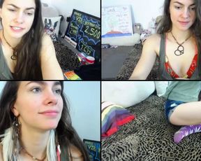 Chroniclove playing with big tits & fingering wet pussy in cam recording 2017-05-06 053303