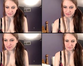 KissAllie shot of her cummin with that phat clit throbbin in free cam recording 2017-05-11 62857
