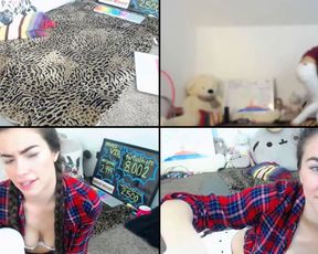 Chroniclove has two dirty wild orgasms in cam recording 2017-05-09 053024