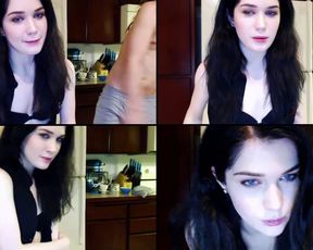 Evelynclaire so slippery and wet in cam recording 2017-04-28 110939