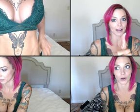 Annabellpeaksxx sexy time in her bedroom in cam recording 2017-05-17 212434