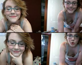 Goddessjennahvieve fucking her tight asshole with her pink toy in cam recording 2017-05-16 070859