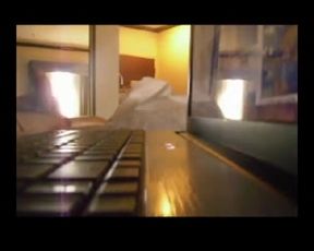 Flashing Hotel Maid - She watches cum