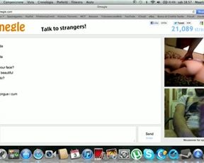 omegle girl flashing tits and fucked by husband