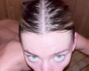 Halli_n_lover Amazing Deep BJ In Sauna Ticket