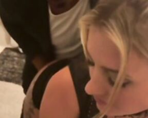 Miss Alice Enjoys A BBC And BWC Double Fuck