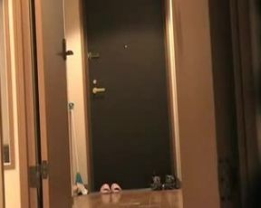 Japanese MILF flash food delivary boy Part 1