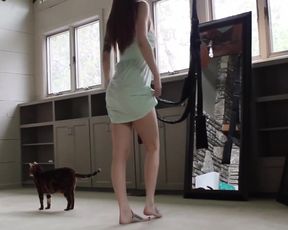 IvyJean Sex swing dildo play