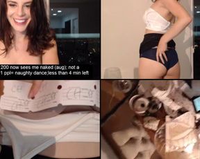 Kickaz ass clapping on her toy in free cam recording 2017-06-27_094302