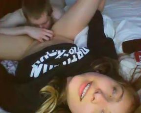 Afinedayforbananafish BF blowjob in cam recording 16-04-2014