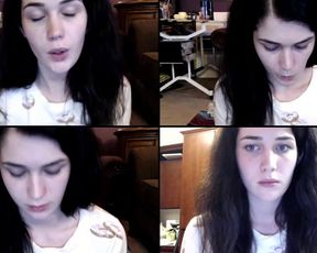 Evelynclaire fucking both of her holes with a toy in cam recording 2017-09-18_051250