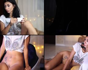 Evelyne92 cumming all over her dildo in cam recording 2017-08-18_041921