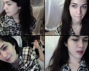 Evelynclaire did a lil anal play in cam recording 2017-08-16_230034