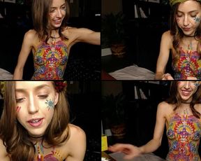 MinaHarvie getting so close in free cam recording 2017-09-10_134353