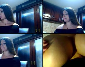 Zuzulici came in her panties in free cam recording 2017-10-08_222630