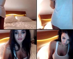Sassycassieee more shaking, gyrating, air riding a dick in free cam recording 2017-10-08_013600