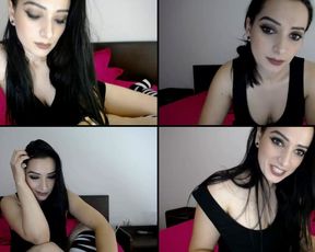 Elyblack suckin her toy with alotta spit and ass clappin in cam recording 2017 Oct 11_025155