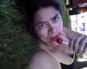 Curly lollipop