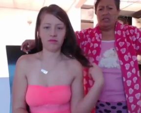 masturbating behind mom s back