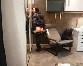 AsianDreamX - FURNITURE SHOP PUBLIC DP ANAL Flashing
