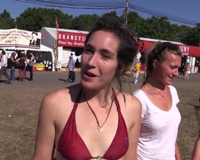 Nude Girl In public Festival