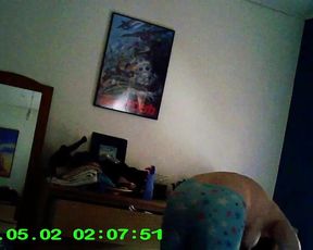 Voyeur Spy Webcam On Bedrom