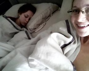 GB Masturbate next to sister