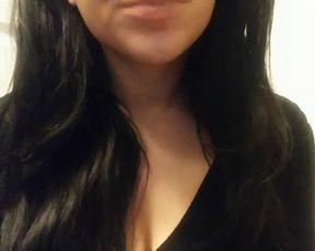 Red Lips ASMR Candy Cane