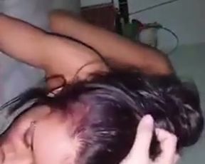 Amateur lesbian pussy eating