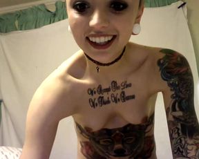 Tattoo briize.kamishiro labia dildo part.4