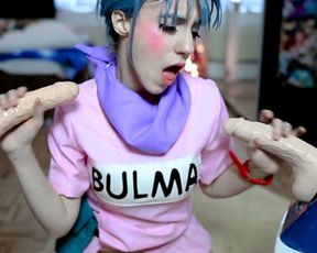 Lana Rain Bulma Tries To Hide The Dragon Balls