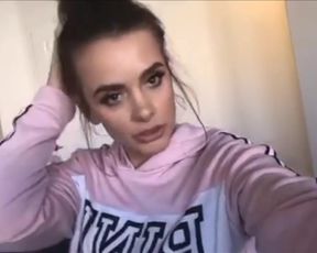 Allison Parker in red play with dildo, squirt and bj v2