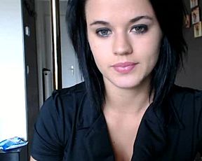 Vica perfect french ,lingerie squirt open dildo part.1