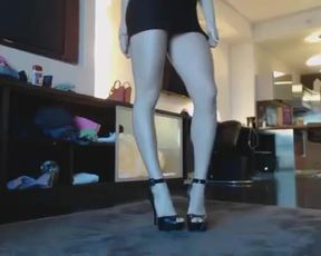 HR black dress strip