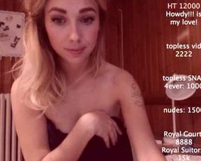 prncessbubgum boob slip at the start 30/12/17