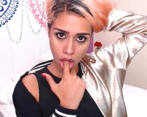 Alissa_paz spit tease