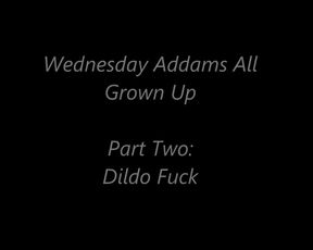 LunaRoux Wednesday Addams Dildo Fuck in private premium video