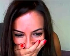 brunette.finger.cream pussy cream part1